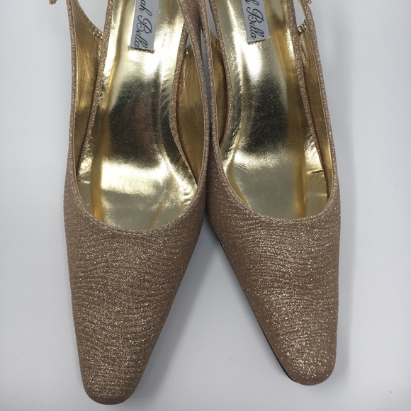 Lunnah Bella  Shoes Gold 2.5 Inches heel - 1.3 - Picture 11 of 13
